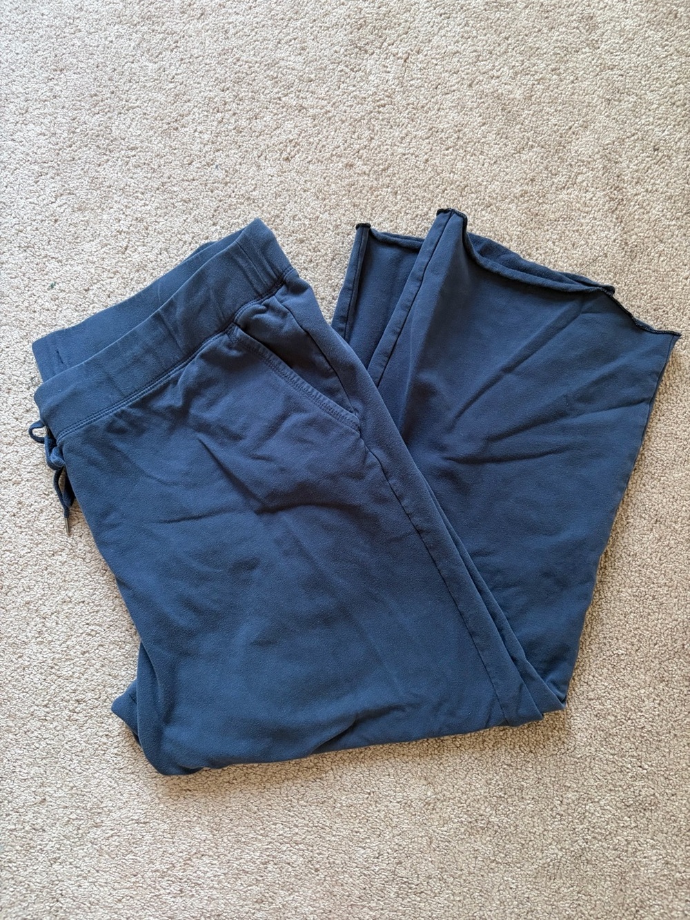 🦋 LL BEAN - 1X Navy Women’s Cropped Pants